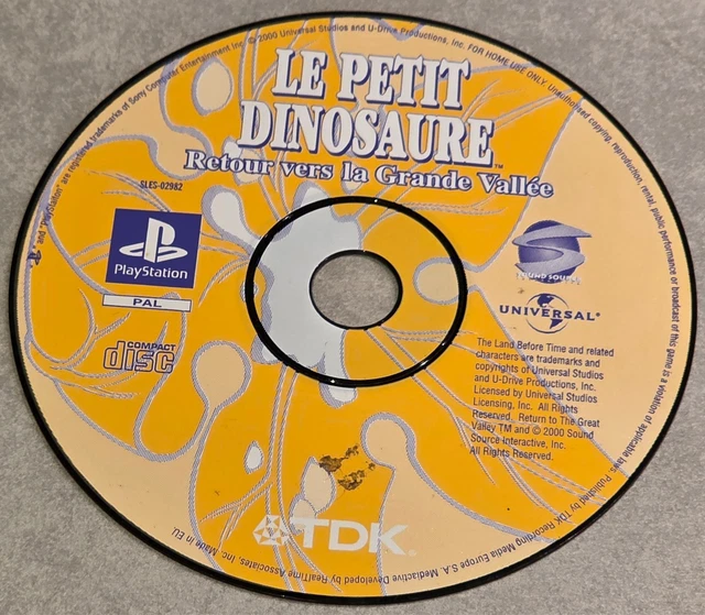 Le petit dinosaure la course des dinos - PSX - Jeu Occasion Pas Cher