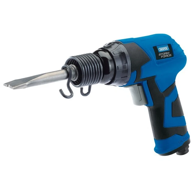 Draper SFAH4 Tempête Force Composite Air Marteau Et Burin Kit (5 Pièce ) T