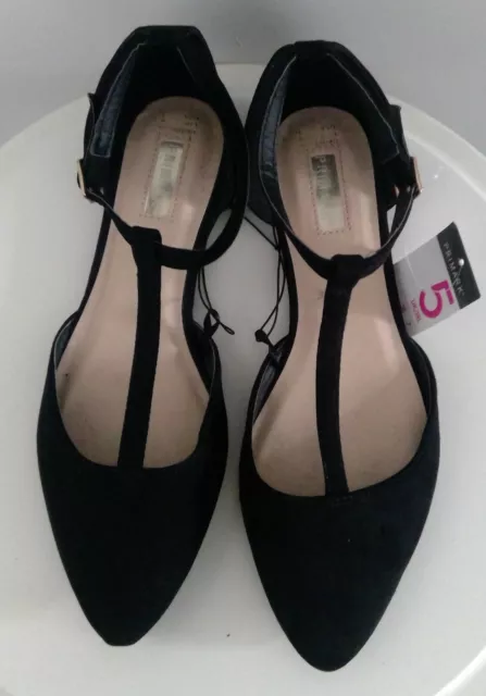 T bar on sale ballet pumps