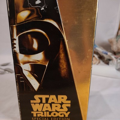 star wars gold box vhs