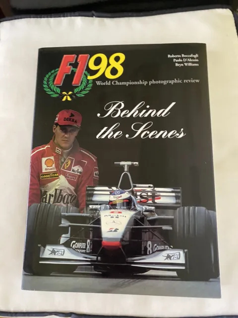 F1  WORLD CHAMPIONSHIP PHOTOGRAPHIC REVIEW BEHIND THE SCENES 1998 1st HB Ex.Con.