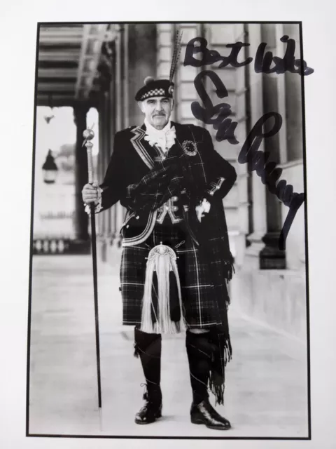 SEAN CONNERY AUTOGRAPHED! 8x10 photo, in full kilt $99.00 - PicClick
