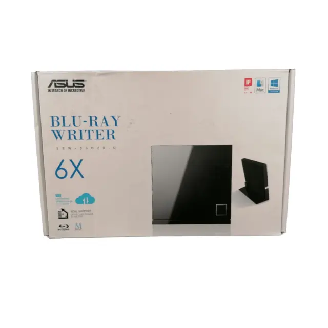 3D Bluray Lecteur BD-RE Brûleur USB 3.0 DVD-RW Externe CD/DVD/BD