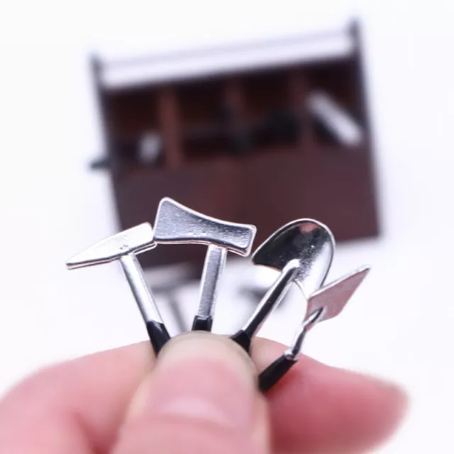 Dollhouse Mini Garden Repair Alloy Tools Miniature Gardening Scene Decorati7H