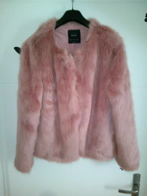 Veste fausse fourrure bershka online