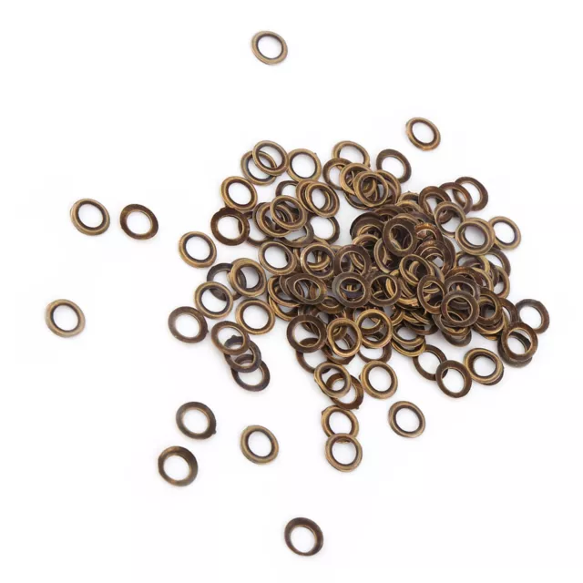 100pcs Small Grommets Eyelets With Washers For Clothes Bags DIY Accessories TOH