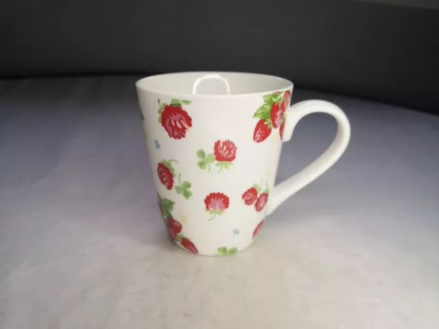 Strawberry Mug - Primrose Strawberry Design Fine China Mug