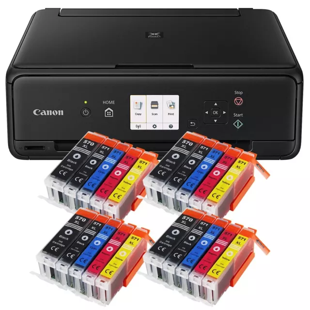 CANON PIXMA TS5050 Multifonction Imprimante Scanner Photocopieur Avec 20x  XL EUR 281,87 - PicClick FR