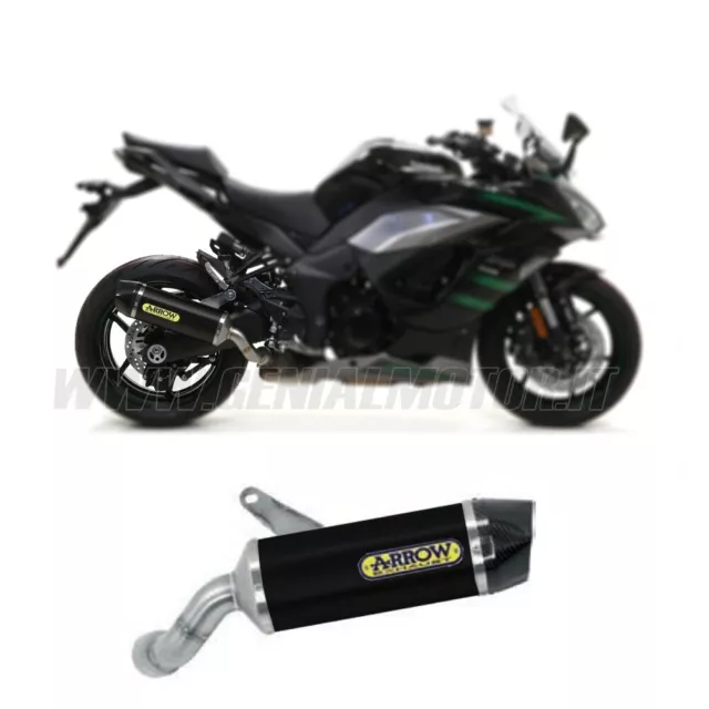 Auspuff Arrow Zug IndyR Alu N F Ca KAWASAKI NINJA 1000 SX 2020 > 2023