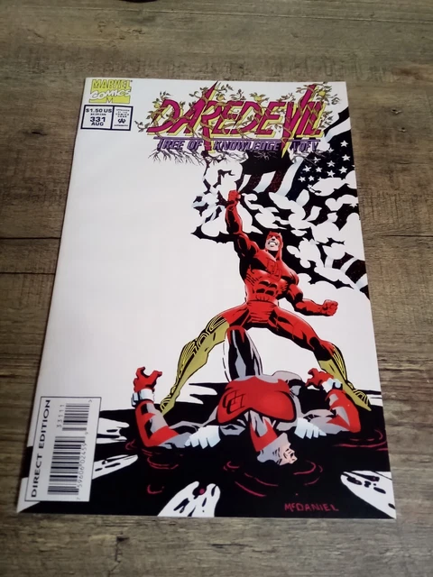 Daredevil #331  Marvel Comics 1994 Tree of Knowledge Combined Shipping