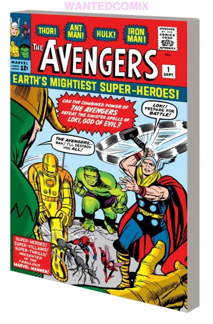 Marvel Masterworks Mmw Avengers 1 2 3 4 5 6 7 8 9 10 Stan Lee New Kirby Iron Man