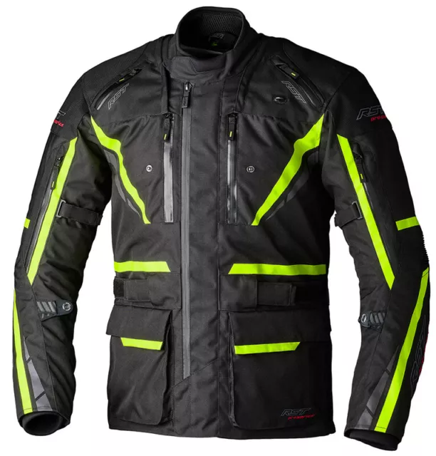 Veste textile RST Pro Series Paragon 7 femme - noir/jaune flu - NEUF