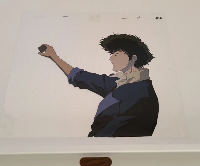 COWBOY BEBOP Original Animation Cel Painting Art Spike Spiegel Used