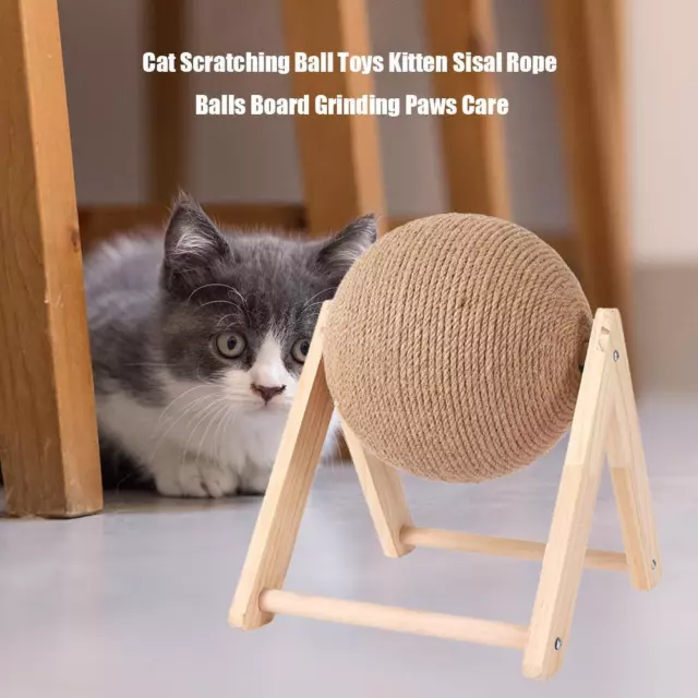 Smerigliatrice per gatti zampe graffio giocattoli gattino palline di sisal prodotto per la cura degli artigli forniture per animali domestici
