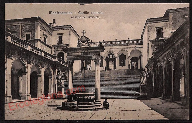 ag0706 - CARTOLINA D'EPOCA - Frosinone Provincia - Montecassino