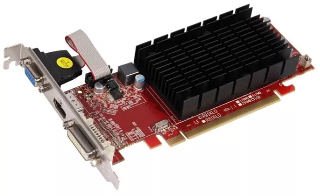 Club 3D Radeon HD 6450 1 GB DDR3 passiv silent DVI, HDMI, VGA PCI-E   #314805