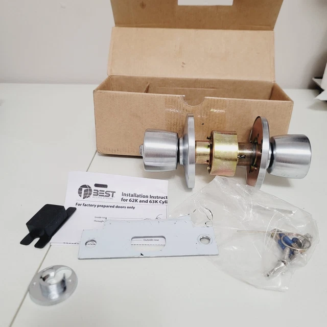Stanley security solutions cylinder lock 6K27AB6DSTK626 New Open Box