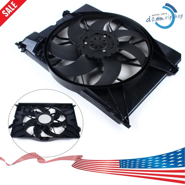 RADIATOR COOLING FAN Blower Fit Mercedes Benz S550 Base Sedan 20072013