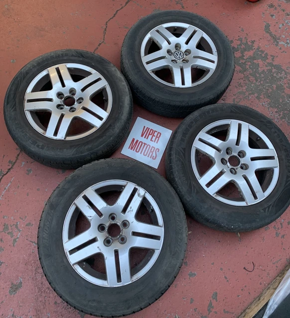 VW VOLKSWAGEN GOLF Mk4 15 Inch 15” Alloy Wheels and Tyres 1956515 £149. ...