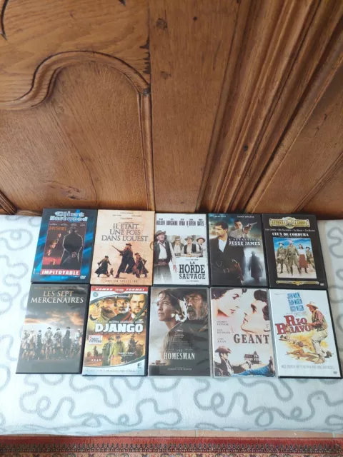 Lot Dvd De 10 Western