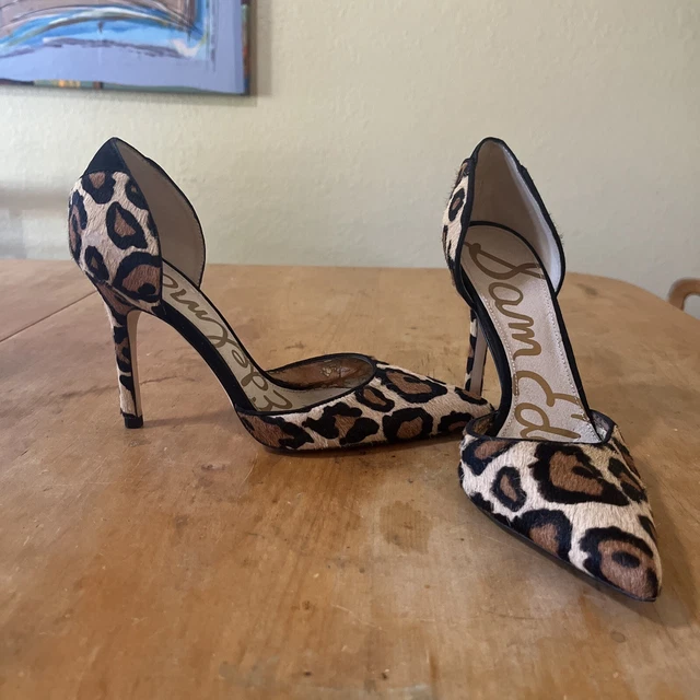 Sam edelman sales leopard heels