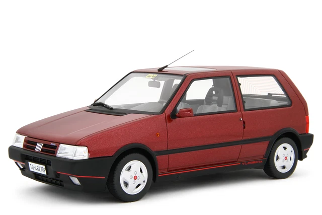 Miniature HECO Fiat Uno Turbo Rouge - échelle 1/43 - Très Bon état