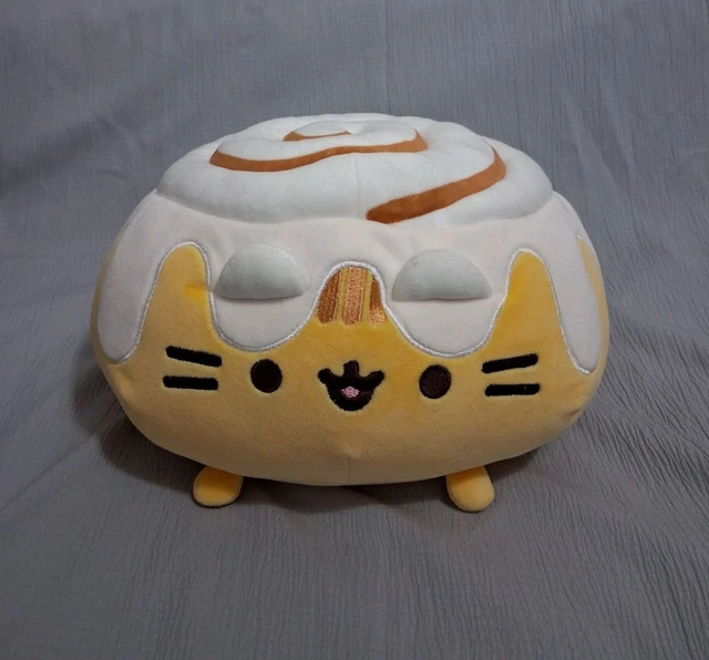 GUND PUSHEEN CLAIRE'S Cinnamon Roll Bun Squisheen Large Plush £31.90 ...