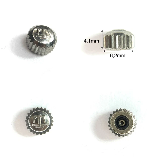 Couronne Tissot Acier Pour Montre - Diamètre 5,2 Mm - Neuf Sans étiquette