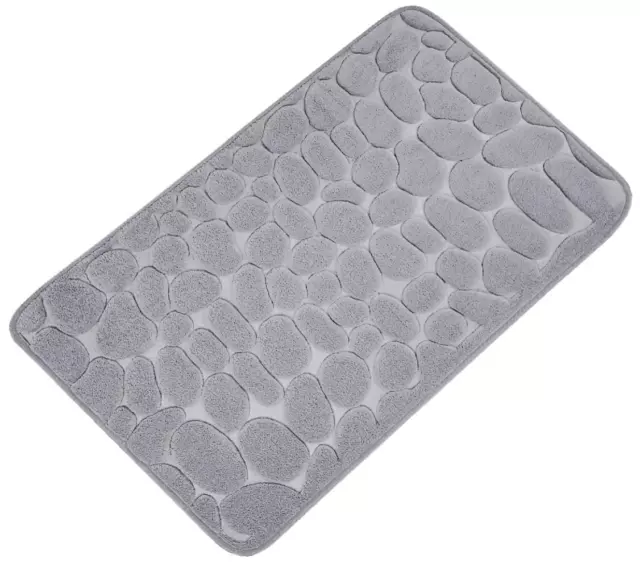 Tappeto Bagno Doccia Vasca In Memory Foam Morbido Confort Assorbente Antiscivolo