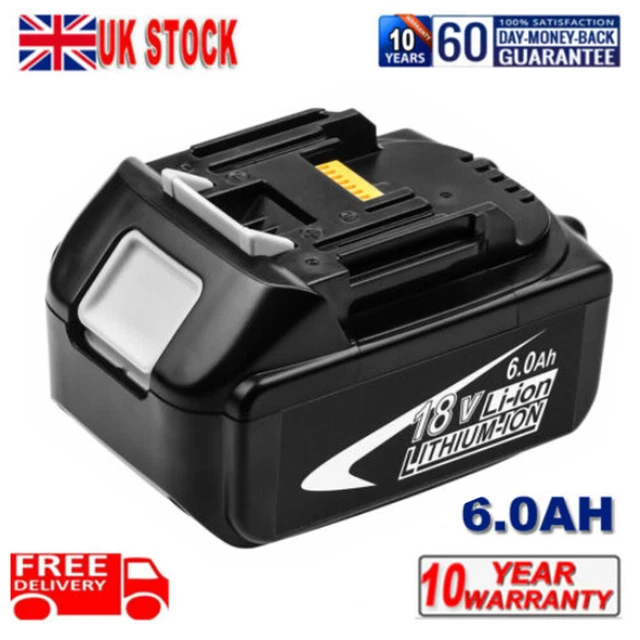 FOR MAKITA NEWEST BL1860B 18v 6.0Ah LXT Li-ion Makstar Battery Pack ...