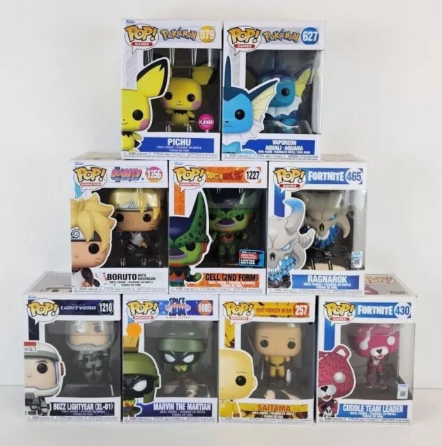 Funko pop jeux et animation divers personnages disponibles figurine en...