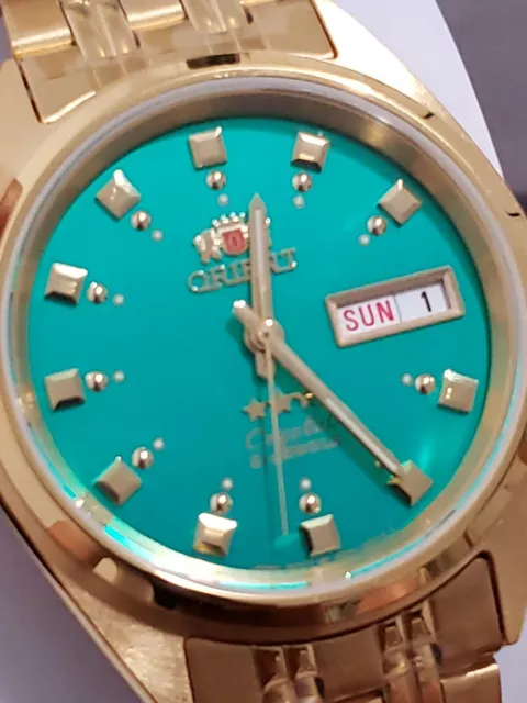 Orient 3 star online green