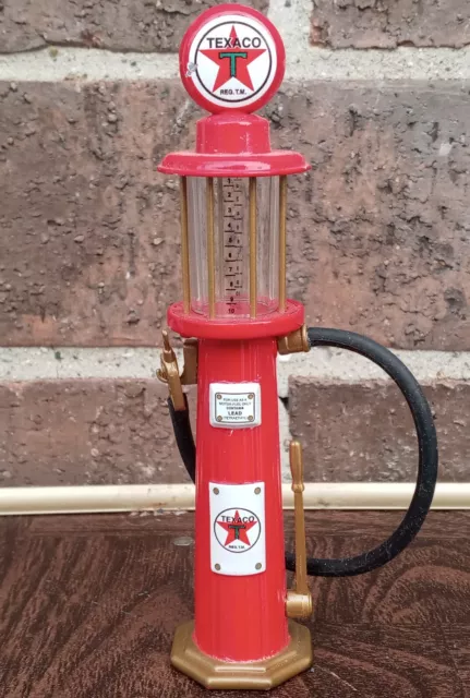 Vintage TEXACO Miniature Gas Cylinder Pump, Gearbox - Limited Edition