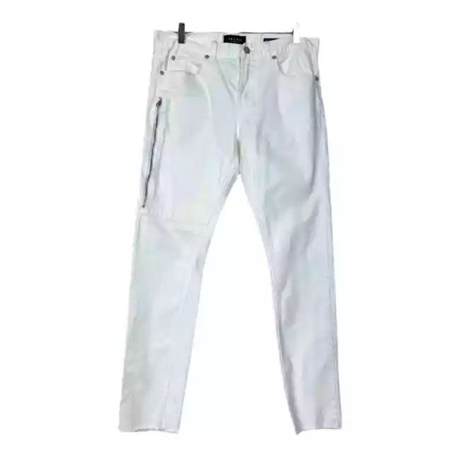 PACSUN JEANS WHITE Stacker Skinny Zipper Men’s Size 32x30 $22.00 - PicClick