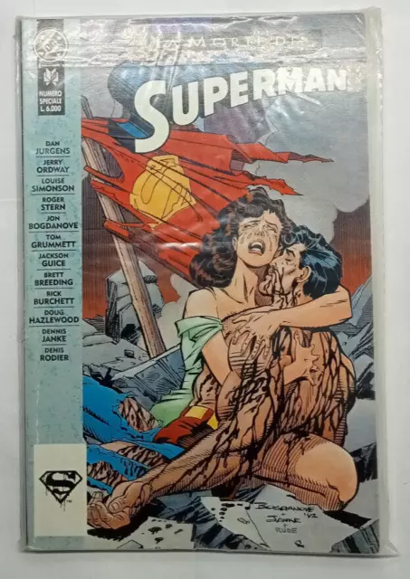 La Morte Di Superman Dc