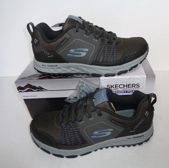 Mens Skechers GoRun Trainers Memory Foam Trail Walking Water Repellent  Shoes