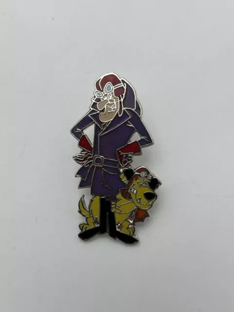 Wacky Races Muttley and Dick Dastardly Cartoon Enamel Pins