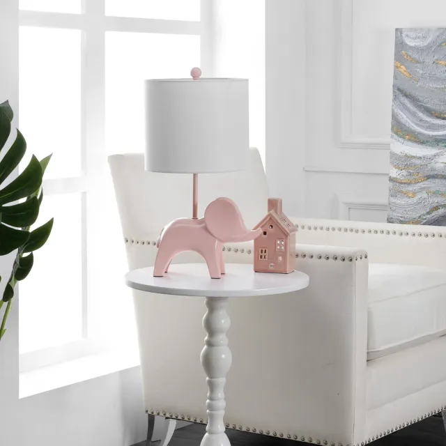 Safavieh Ellie Elephant Lamp | Pink |