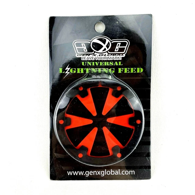 UNIVERSAL PAINTBALL LOADER Hopper Speed Feed Red Gen X Global GxG Brand