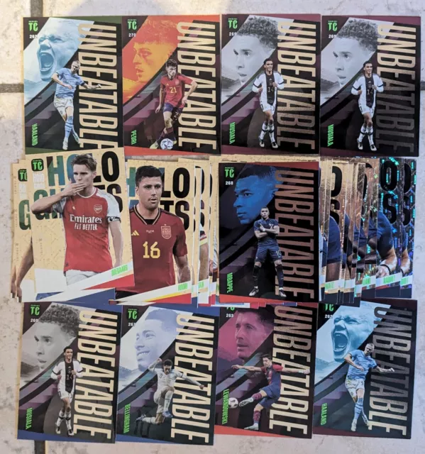 PANINI TOP CLASS 2024 Adrenalyn XL Unbeatable Variant Color et Holo