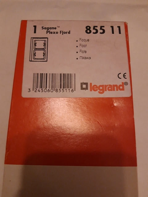 LEGRAND SAGANE 82300 - 1 Plaque 1 poste - XELIOMAT GRAPHIMAT EUR 14,90