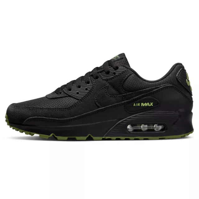 Nike Air Max 90 Homme Noir Argent Chaussures DJ6881 001 Sport 41