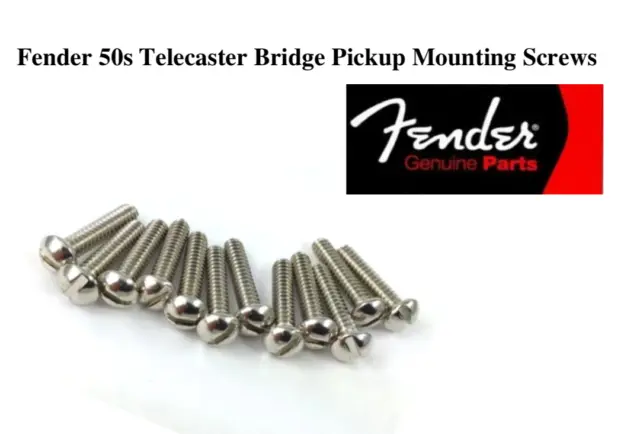 NEW 12 Fender 50s Telecaster Bridge - 0018376049 - guitare strat / Tele