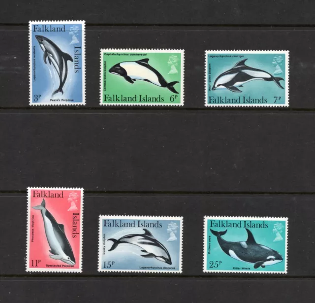 R4014   Falkland Islands  1980   whales   6v.   MNH