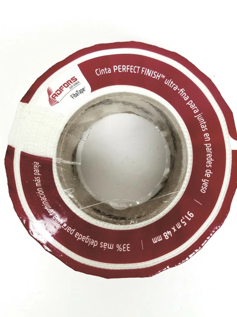 FibaTape Perfect Finish 1-7/8 In. X 300 Ft. Ultra Thin Joint Drywall Tape