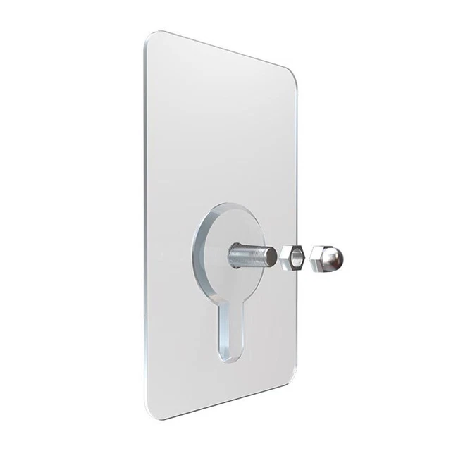 Home Seamless Adhesive Hook Traceless Hooks Storage Hanger Screw Wall Rack FW