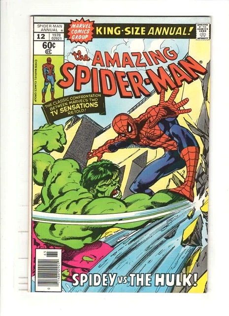 AMAZING SPIDER - MAN ANNUAL #12 VF/NM, John Byrne cover, The Hulk, Romita art