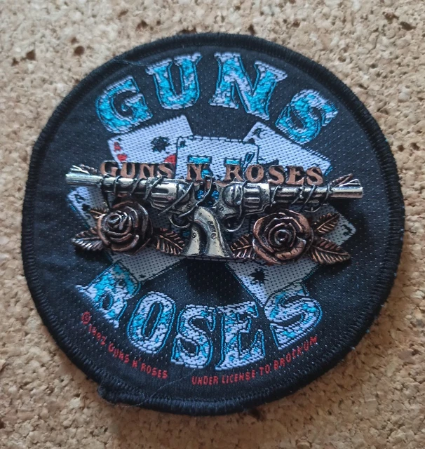 Pin's Collector Hard Rock Revolver, Hommage Guns N' Roses, Musique Enamel