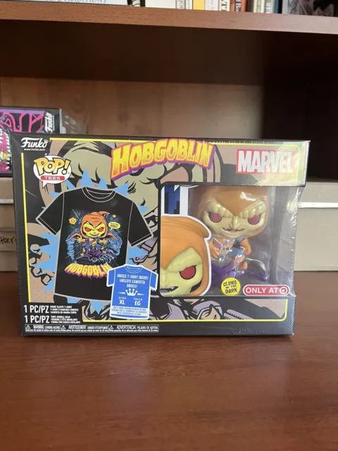 Funko Pop! and Tee Marvel Hobgoblin [Glows in the Dark] with Size XL T-Shirt