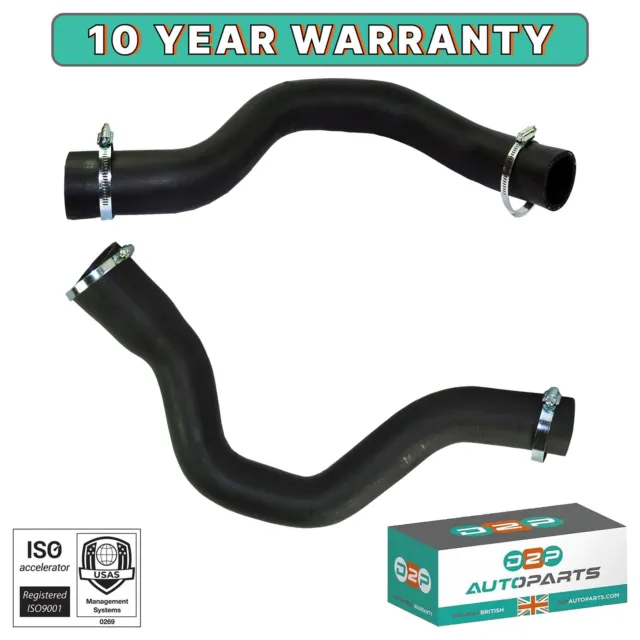 2x INTERCOOLER INLET & OUTLET HOSE PIPE FOR JEEP CHEROKEE LIBERTY 2.5, 2.8 CRD